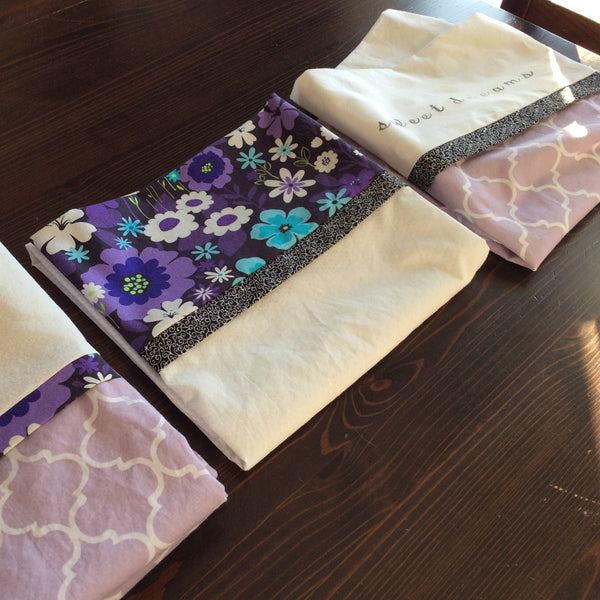 Pillowcases - Shades of Purple
